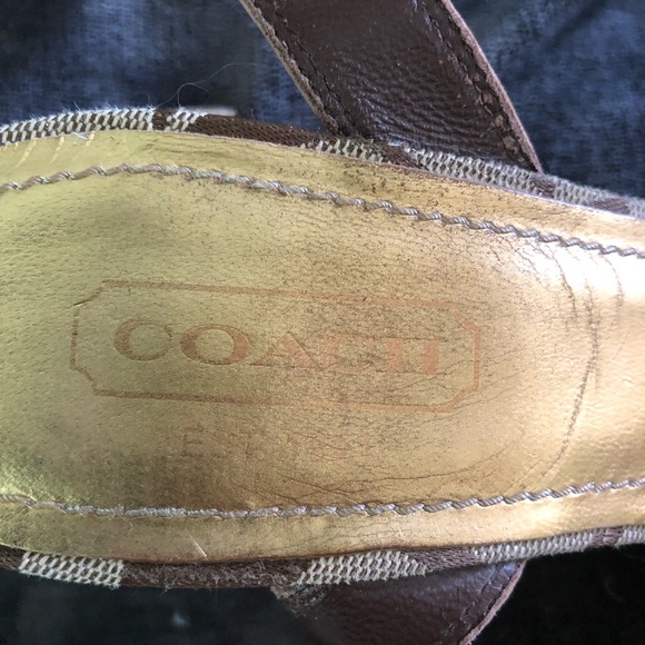 Coach Kalista Patchwork Wedge in Box - Picture 6 of 8